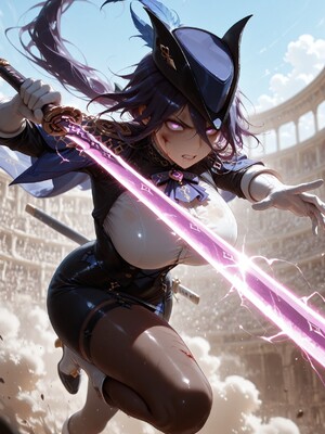 [PaperHero] - Genshin Impact - Clorinde_#010