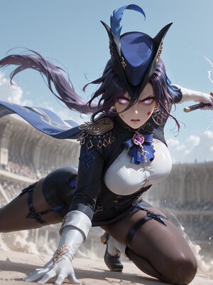 [PaperHero] - Genshin Impact - Clorinde_#013