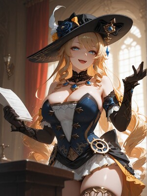 [PaperHero] - Genshin Impact - Clorinde_#048