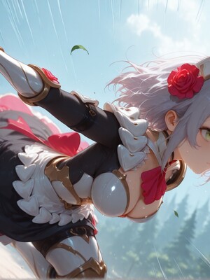 [PaperHero] - Genshin Impact - Noelle and Eula_#003