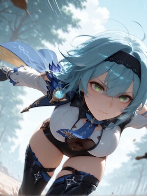 [PaperHero] - Genshin Impact - Noelle and Eula_#006