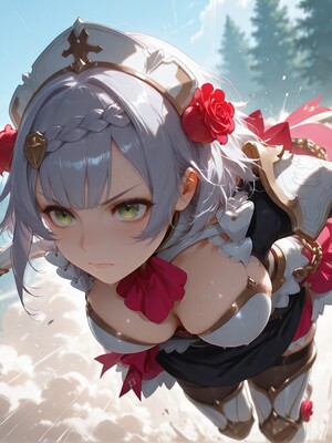 [PaperHero] - Genshin Impact - Noelle and Eula_#010