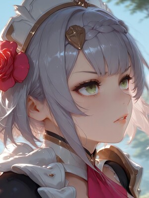 [PaperHero] - Genshin Impact - Noelle and Eula_#011