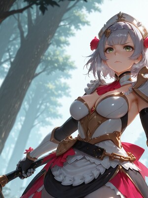 [PaperHero] - Genshin Impact - Noelle and Eula_#018