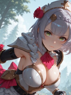 [PaperHero] - Genshin Impact - Noelle and Eula_#019