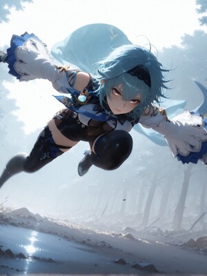 [PaperHero] - Genshin Impact - Noelle and Eula_#034