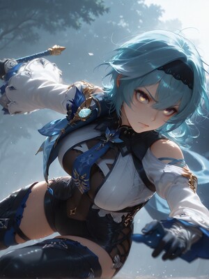 [PaperHero] - Genshin Impact - Noelle and Eula_#039