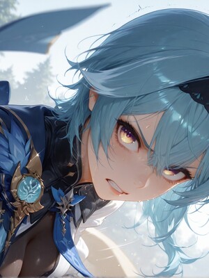 [PaperHero] - Genshin Impact - Noelle and Eula_#043