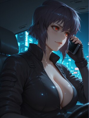 [PaperHero] - Ghost in the Shell - Motoko Kusanagi_#009