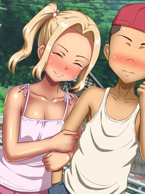 [ほっとみかん (きしめん)] ど田舎の夏休みは幼馴染なブロンド娘と汗ダク種付け交尾 [Chris个人机翻]_007_bsqj