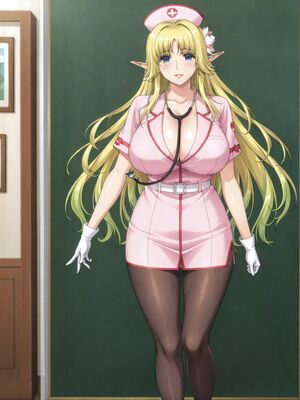 [嘎裡豬排]ルーシェ・メネルミア&nbsp;&nbsp;ようこそ！ スケベエルフの森へ (Patreon) [AI Generated]_00002_2553051520