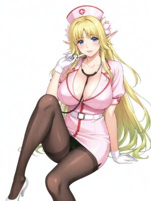 [嘎裡豬排]ルーシェ・メネルミア&nbsp;&nbsp;ようこそ！ スケベエルフの森へ (Patreon) [AI Generated]_00007_2553051525