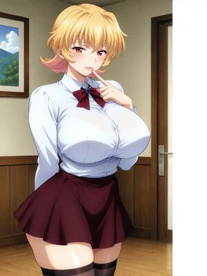 [嘎裡豬排]麗紗&nbsp;&nbsp;爆乳メイド狩り (Patreon) [AI Generated]_00004_2719766251