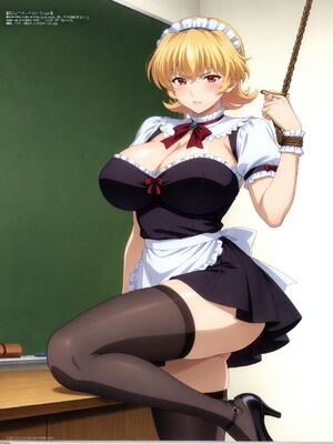 [嘎裡豬排]麗紗&nbsp;&nbsp;爆乳メイド狩り (Patreon) [AI Generated]_00004_1559195517