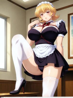 [嘎裡豬排]麗紗&nbsp;&nbsp;爆乳メイド狩り (Patreon) [AI Generated]_00007_1559195520