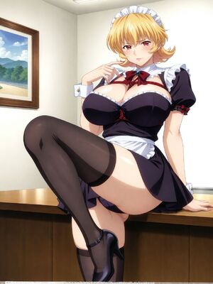 [嘎裡豬排]麗紗&nbsp;&nbsp;爆乳メイド狩り (Patreon) [AI Generated]_00010_1559195523