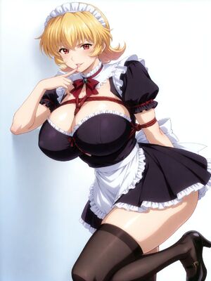 [嘎裡豬排]麗紗&nbsp;&nbsp;爆乳メイド狩り (Patreon) [AI Generated]_00013_1559195526