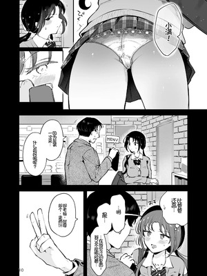 [漫画喫茶瀬戸(瀬戸涼子)] エロい目で見てた上司の巨乳JK娘とこっそり子作りエッチする話『雪夜急行』[Chris个人机翻]_009_qtdu