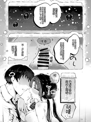 [漫画喫茶瀬戸(瀬戸涼子)] エロい目で見てた上司の巨乳JK娘とこっそり子作りエッチする話『雪夜急行』[Chris个人机翻]_052_rrgc