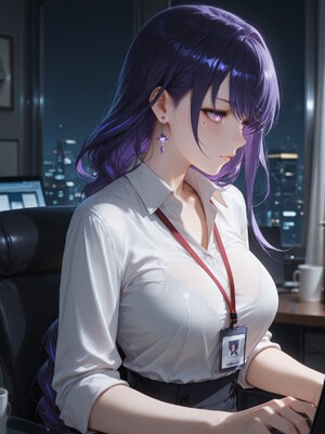 Paperhero - 雷電将軍OL_005_paperhero_5