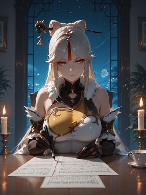 [Paperhero]&nbsp;&nbsp;申鶴&nbsp;&nbsp;Shenhe_006_6