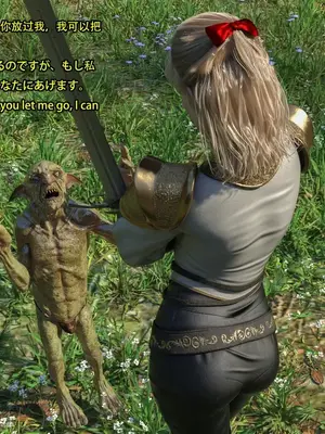 [Snow3D] 帝国女骑士与哥布林01_00009