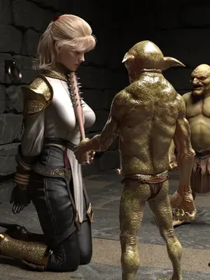 [Snow3D] 帝国女骑士与哥布林01_00033