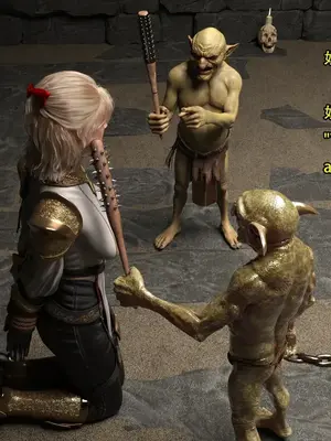 [Snow3D] 帝国女骑士与哥布林01_00039