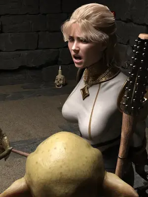 [Snow3D] 帝国女骑士与哥布林01_00045