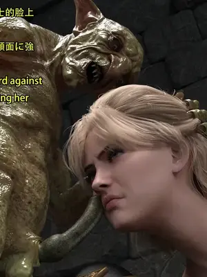 [Snow3D] 帝国女骑士与哥布林01_00077