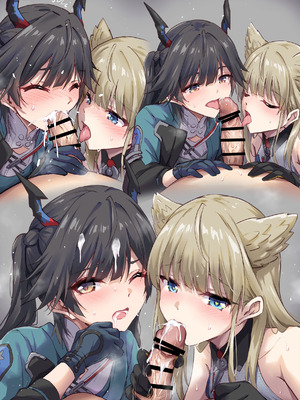 [まるごし] ペリカとチェンとイチャラブ3P (アークナイツ：エンドフィールド)_10_jpvf