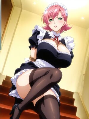 [嘎裡豬排]アスナ・アルセン 爆乳メイド狩り (Patreon) [AI Generated]_00004_1134329811