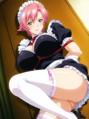 [嘎裡豬排]アスナ・アルセン 爆乳メイド狩り (Patreon) [AI Generated]_00009_1134329816