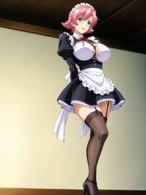 [嘎裡豬排]アスナ・アルセン 爆乳メイド狩り (Patreon) [AI Generated]_00013_1134329820