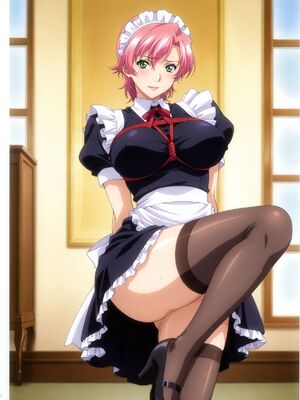 [嘎裡豬排]アスナ・アルセン 爆乳メイド狩り (Patreon) [AI Generated]_00014_1134329821