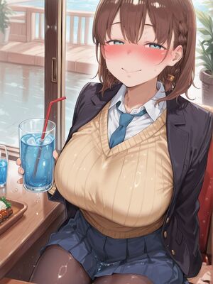 SukeSuke -アイちゃん(月曜日のたわわ) Ai Chan&nbsp;&nbsp;(Patreon) [AI Generated]_04_Ai_4