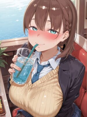 SukeSuke -アイちゃん(月曜日のたわわ) Ai Chan&nbsp;&nbsp;(Patreon) [AI Generated]_05_Ai_5