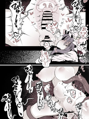 [はとめ] パチュリーが穴にはまって触手に種付けされちゃう漫画 (東方Project)_10_edjy