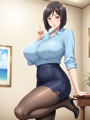 [嘎裡豬排]陸辺涙子&nbsp;&nbsp;巨乳大家族催眠 (Patreon) [AI Generated]_00007_3753459890
