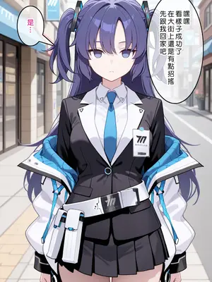 [Den] 催眠ユウカ (ブルーアーカイブ) [中国語] [AI生成]_005