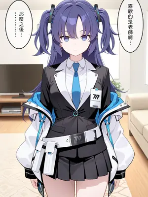 [Den] 催眠ユウカ (ブルーアーカイブ) [中国語] [AI生成]_011