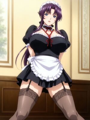 [嘎裡豬排]白崎美和子&nbsp;&nbsp;爆乳メイド狩り (Patreon) [AI Generated]_00005_808837525