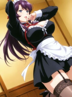 [嘎裡豬排]白崎美和子&nbsp;&nbsp;爆乳メイド狩り (Patreon) [AI Generated]_00011_808837532