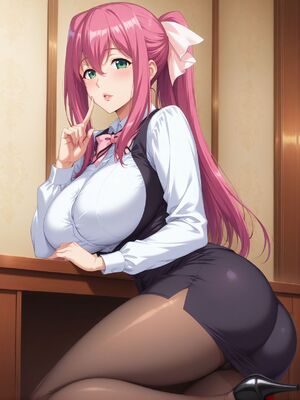 [嘎裡豬排]緒川 香純&nbsp;&nbsp;恥辱の制服 (Patreon) [AI Generated]_00001_1606770875