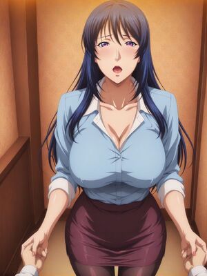 [嘎裡豬排]月島 響子&nbsp;&nbsp;巨乳人妻女教師催眠 (Patreon) [AI Generated]_00010_635058145