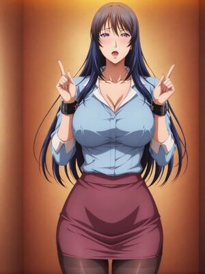 [嘎裡豬排]月島 響子&nbsp;&nbsp;巨乳人妻女教師催眠 (Patreon) [AI Generated]_00018_635058153