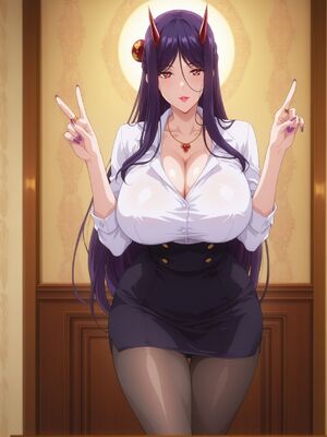 [嘎裡豬排]鬼上 夜叉&nbsp;&nbsp;Mama×Holic ～魅惑のママと甘々カンケイ～ (Patreon) [AI Generated]_00004_926590062