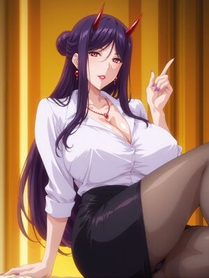 [嘎裡豬排]鬼上 夜叉&nbsp;&nbsp;Mama×Holic ～魅惑のママと甘々カンケイ～ (Patreon) [AI Generated]_00005_926590063