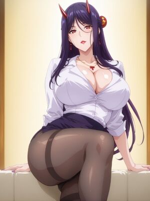 [嘎裡豬排]鬼上 夜叉&nbsp;&nbsp;Mama×Holic ～魅惑のママと甘々カンケイ～ (Patreon) [AI Generated]_00009_926590067