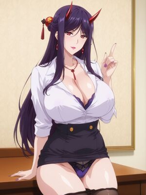 [嘎裡豬排]鬼上 夜叉&nbsp;&nbsp;Mama×Holic ～魅惑のママと甘々カンケイ～ (Patreon) [AI Generated]_00014_780937087